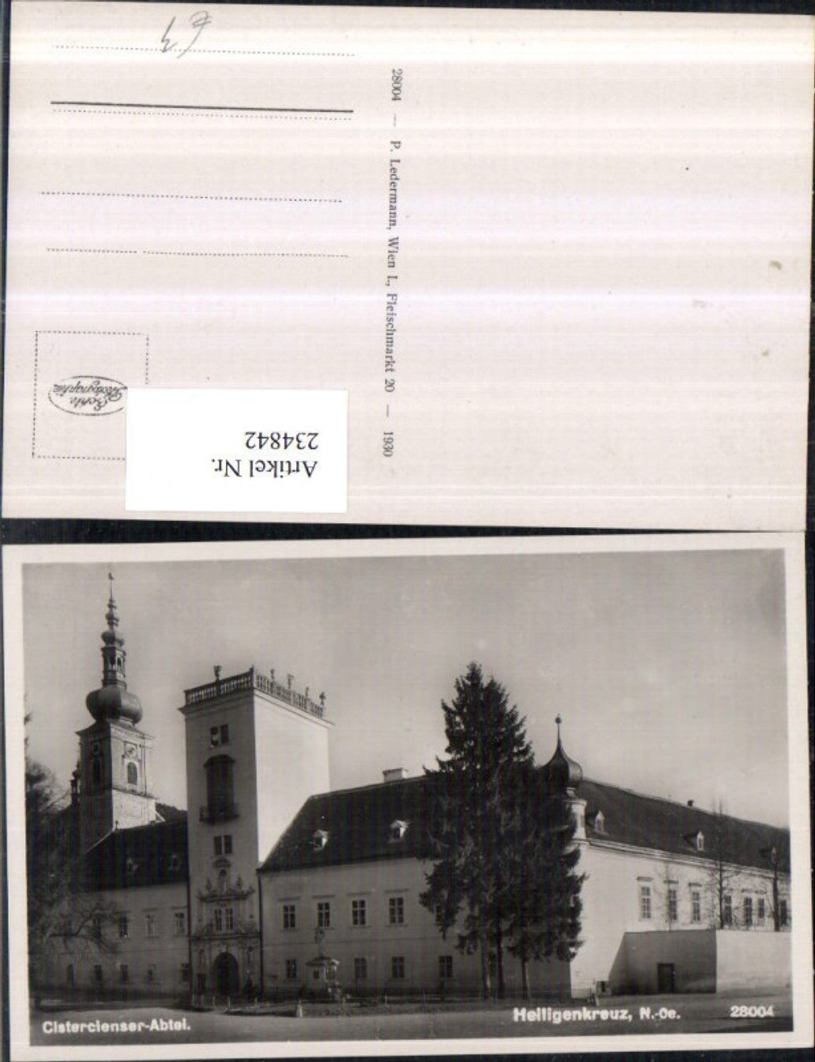 234842,Heiligenkreuz Cistercienser-Abtei