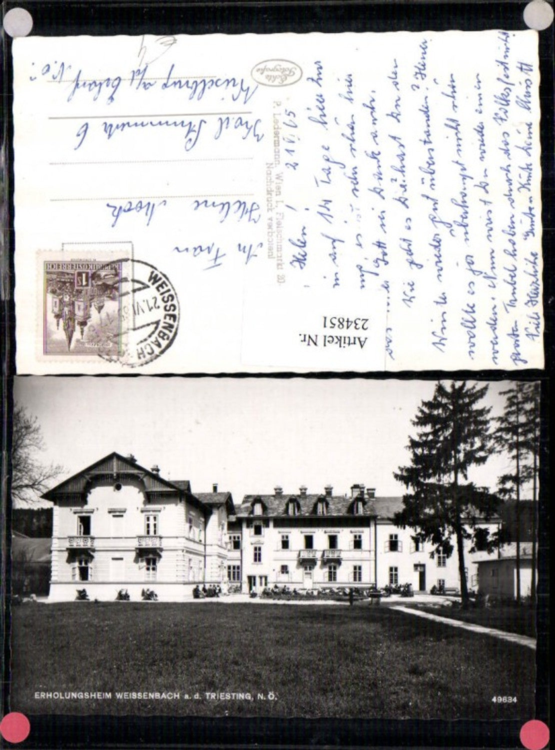 234851,Erholungsheim Weissenbach an d. Triesting