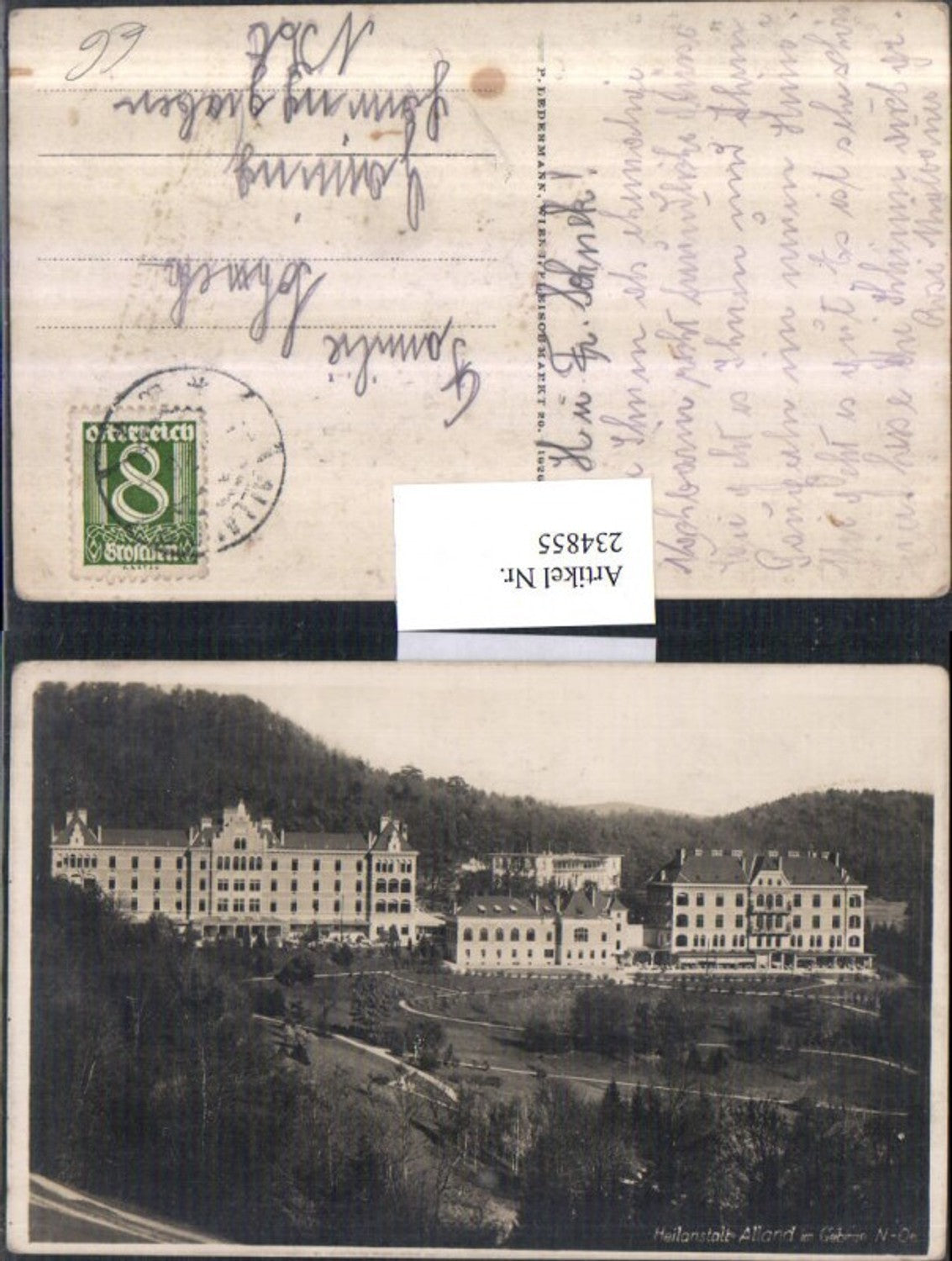 234855,Heilanstalt Alland im Gebirge