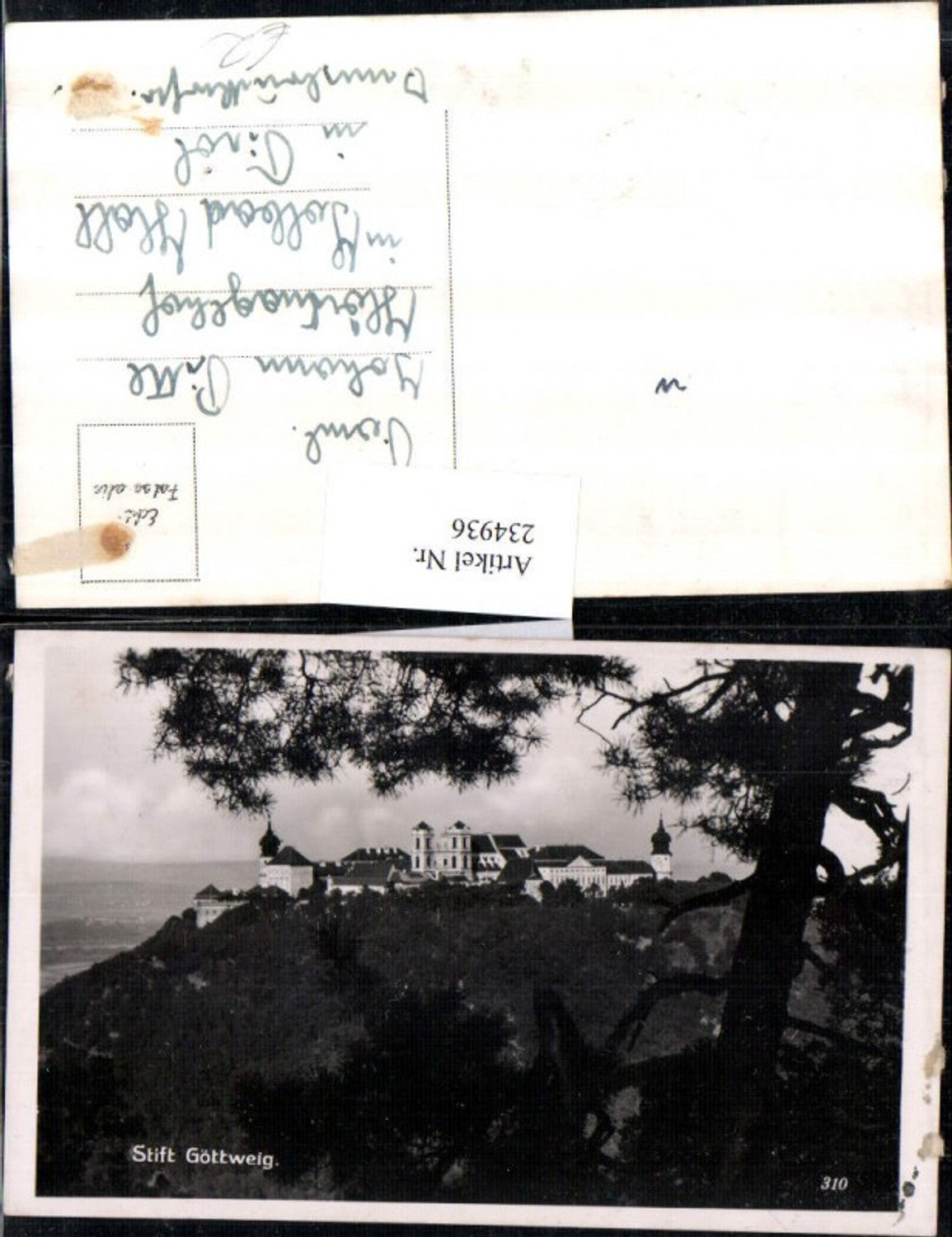 234936,Stift Göttweig b. Furth