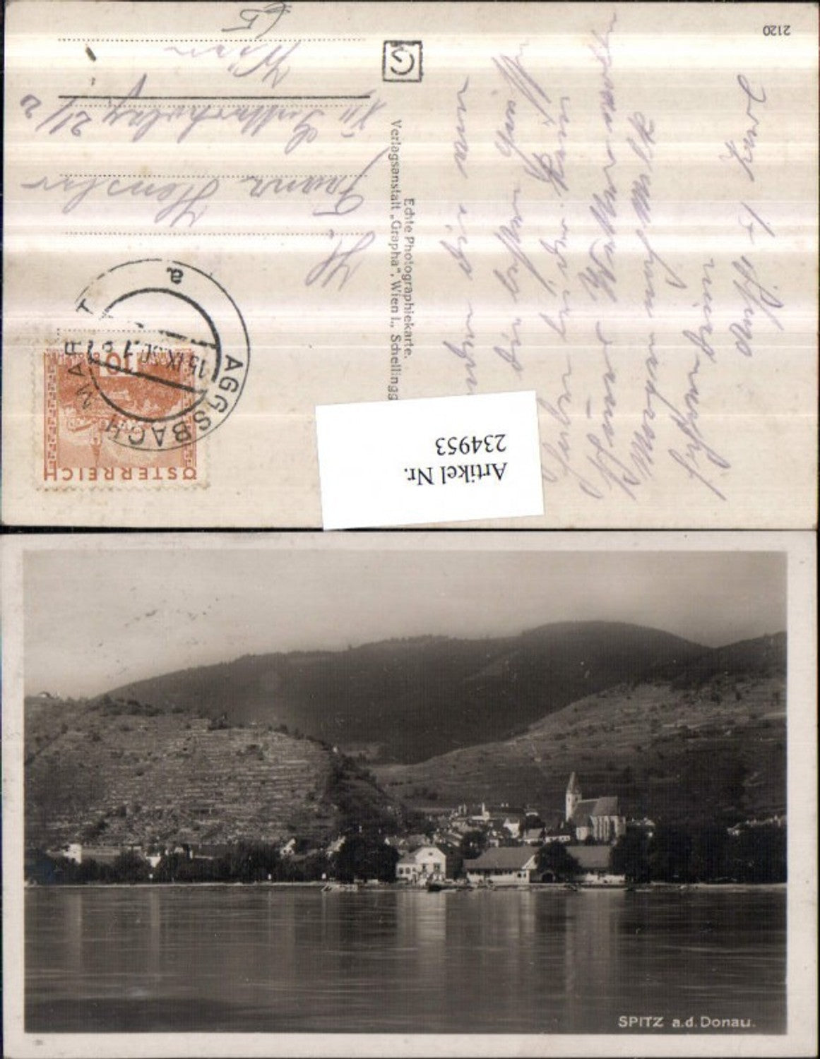 234953,Spitz an d. Donau Teilansicht