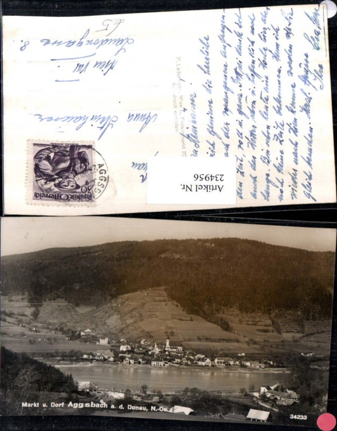 234956,Markt u. Dorf Aggsbach an d. Donau Totale