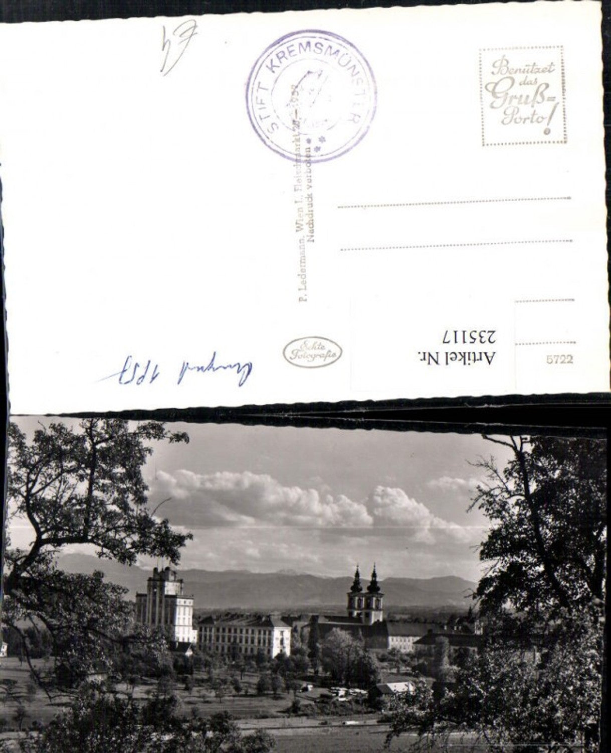 235117,Stift Kremsmünster Sternwarte u. Gymnasium