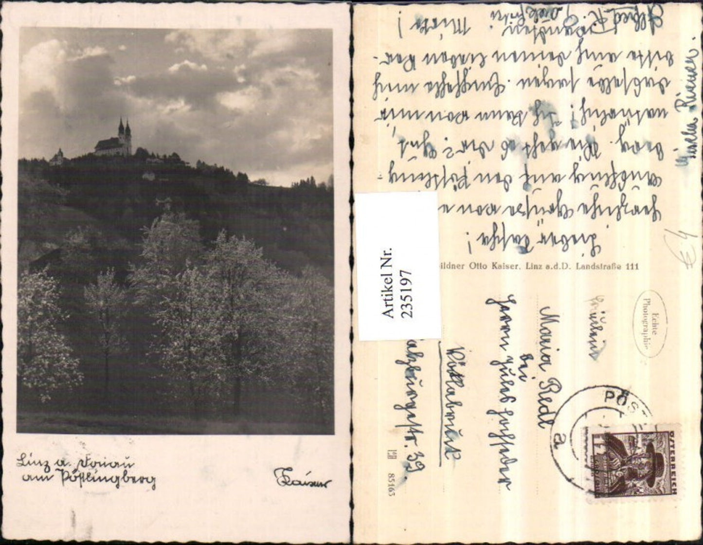 235197,Linz an d. Donau Pöstlingberg pub Otto Kaiser