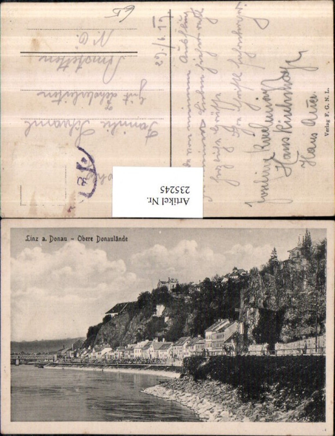 235245,Linz an d. Donau Oberer Donaulände