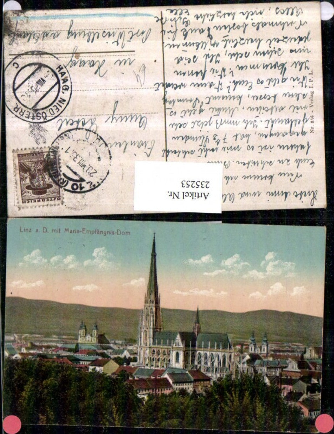 235252,Linz an d. Donau Schlosskaserne Kaserne Dampfer