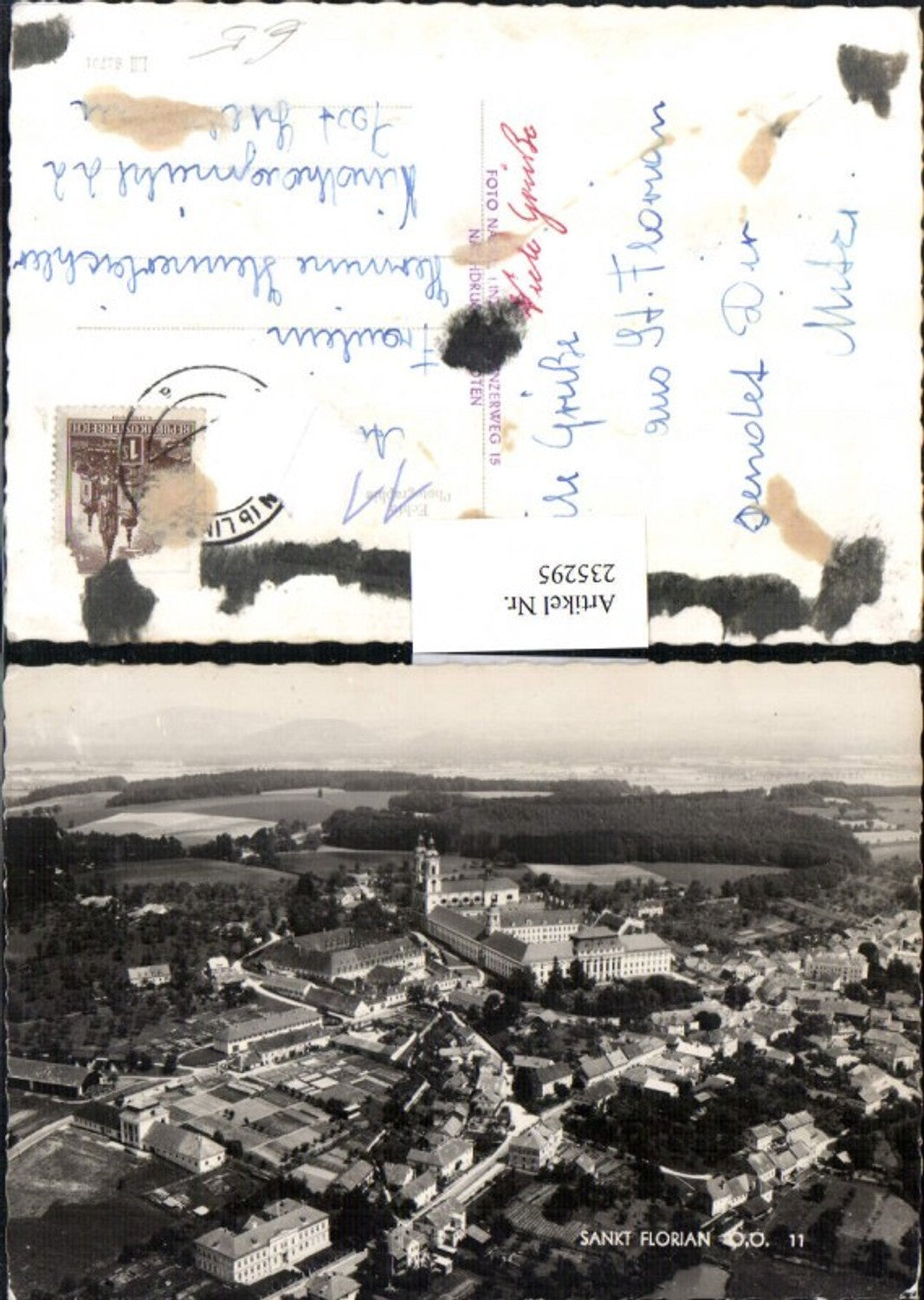 235295,Sankt Florian Totale m. Stift