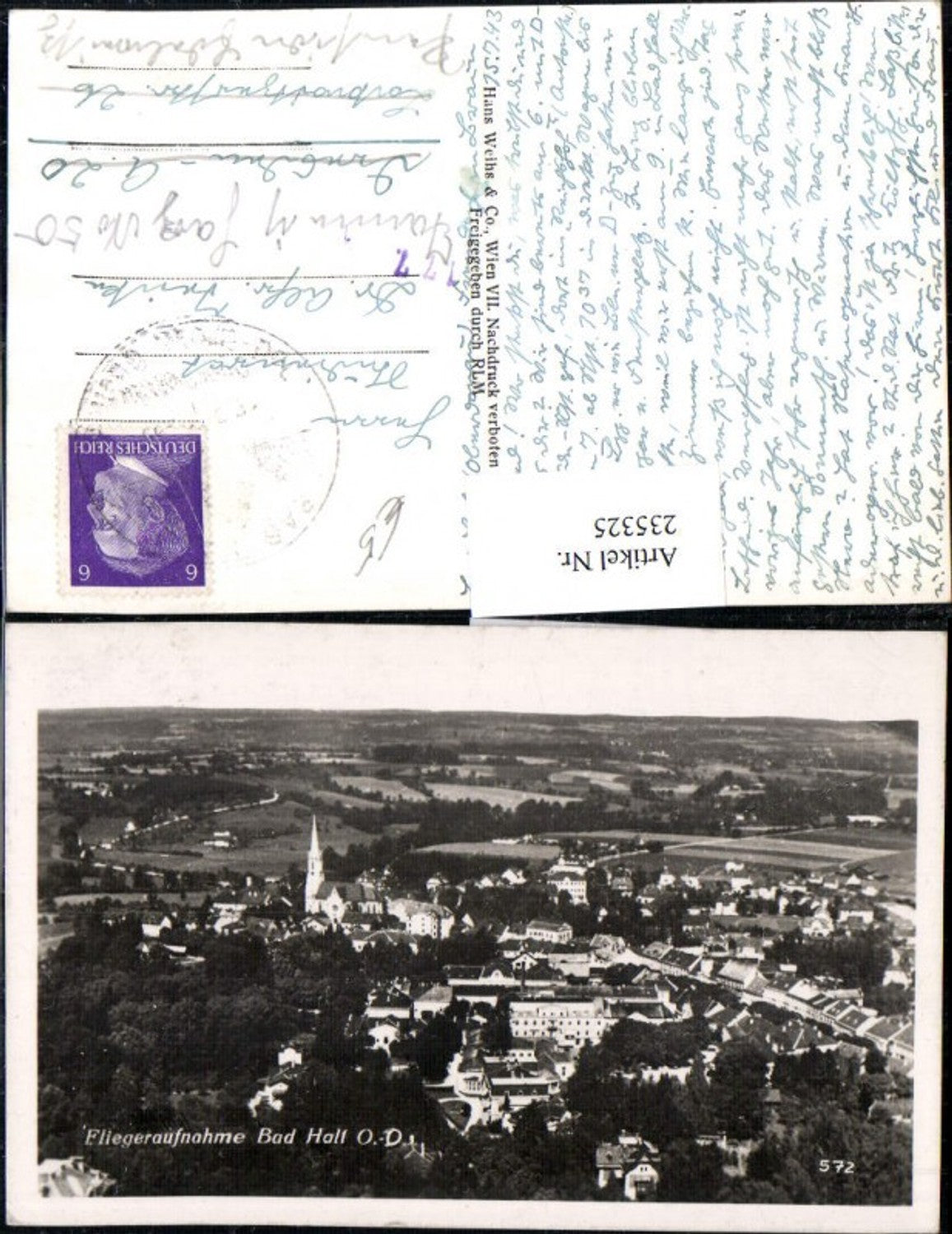 235325,Bad Hall Totale Fliegeraufnahme 572