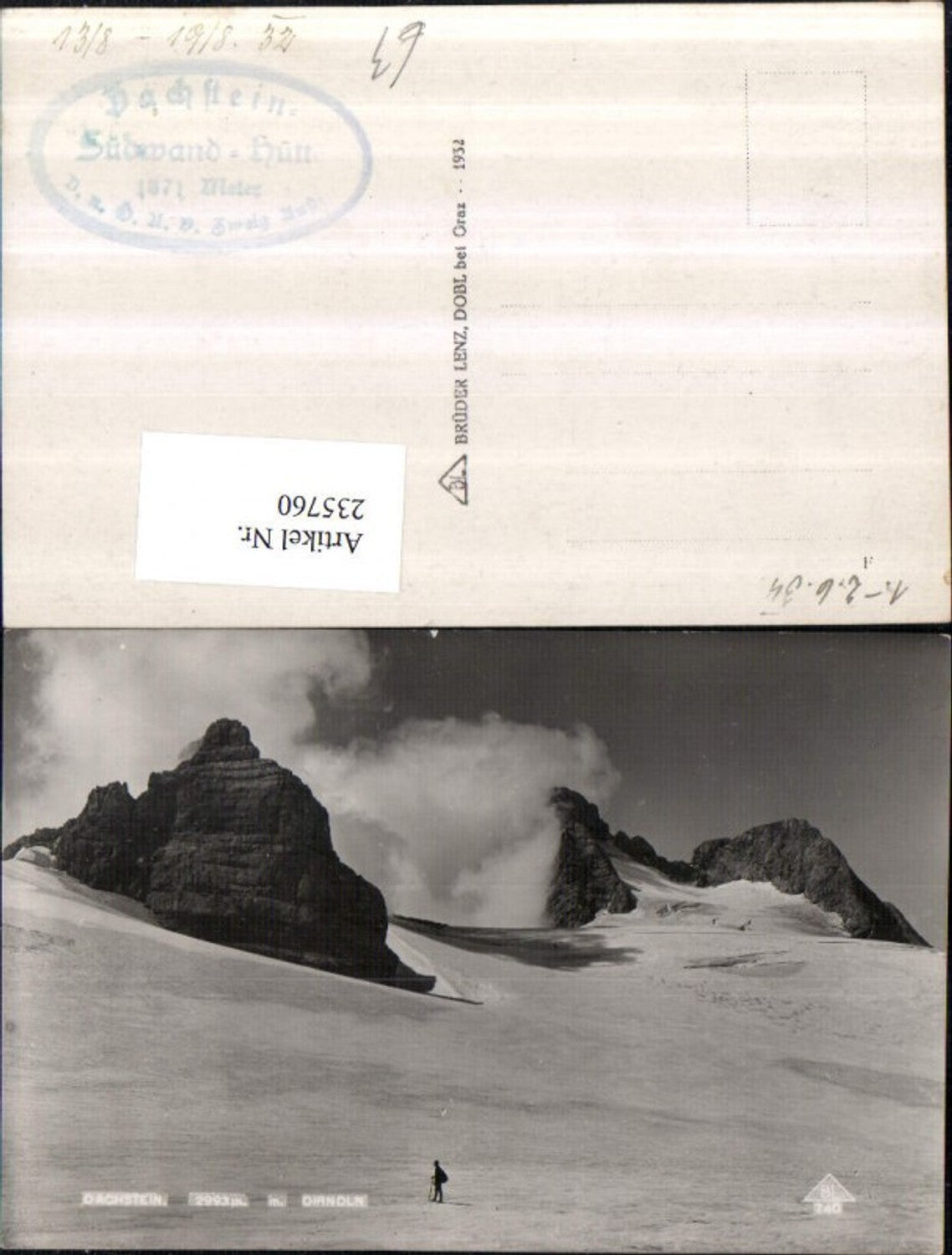 235760,Dachstein m. Dirndln b. Obertraun