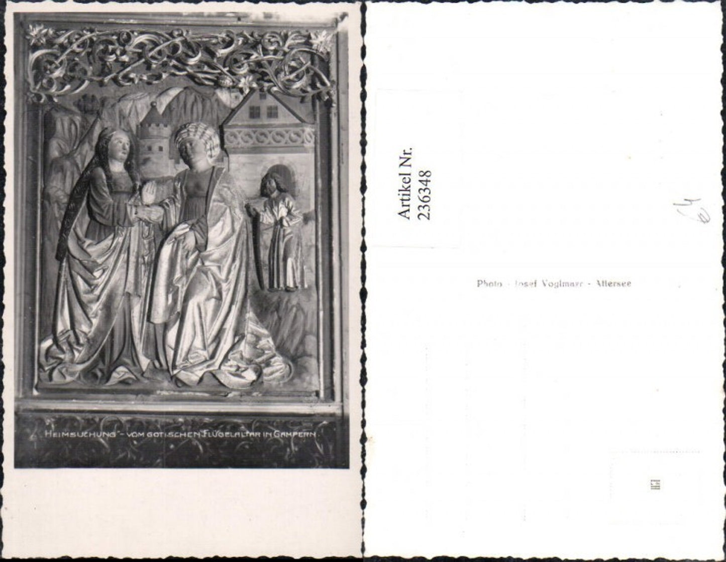 236348,Gampern Kirche Flügelaltar Heimsuchung