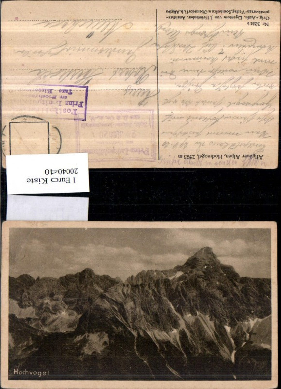 2004040,Allgäuer Alpen Hochvogel b. Weißenbach am Lech