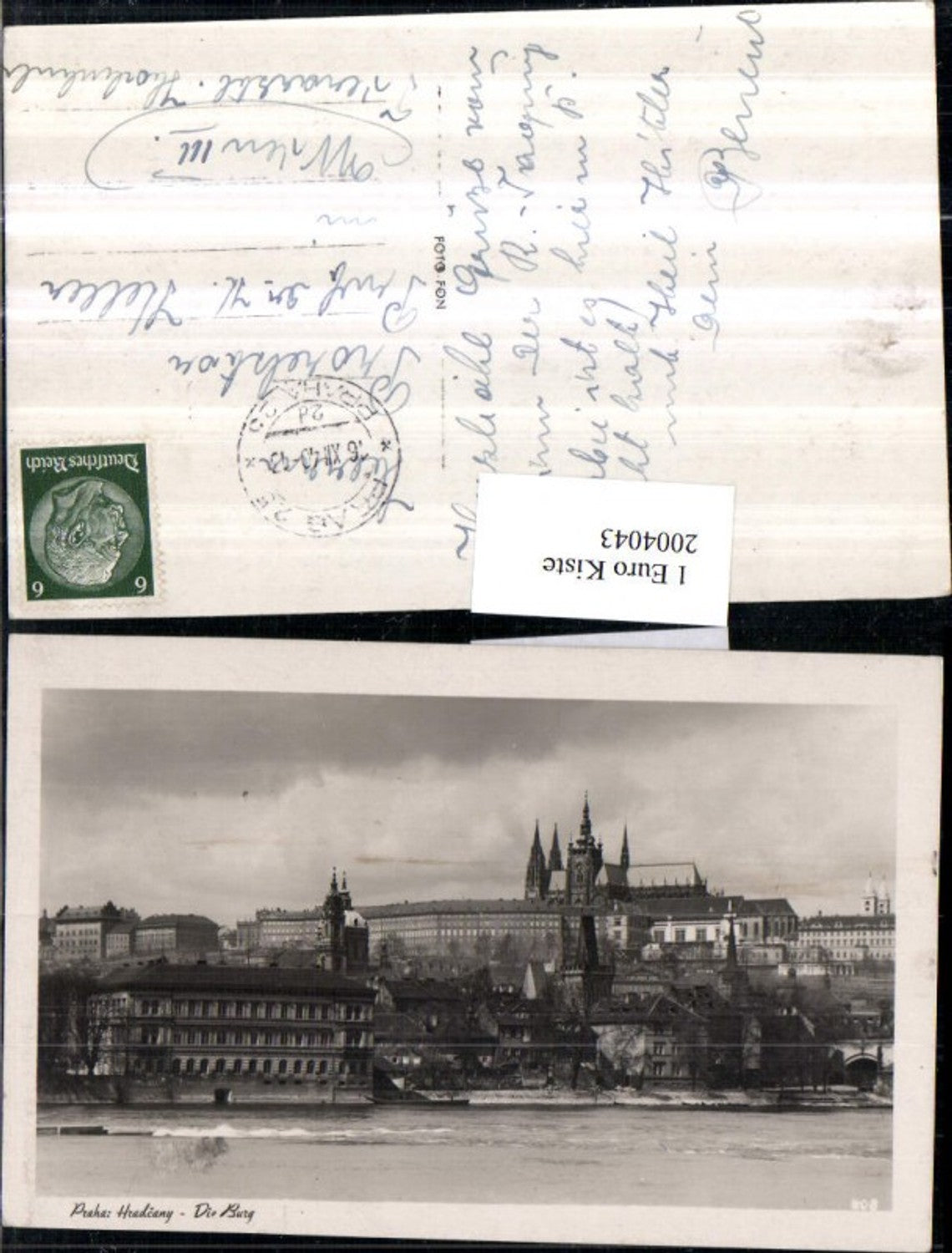 2004043,Praha Prag Hradcany Die Burg