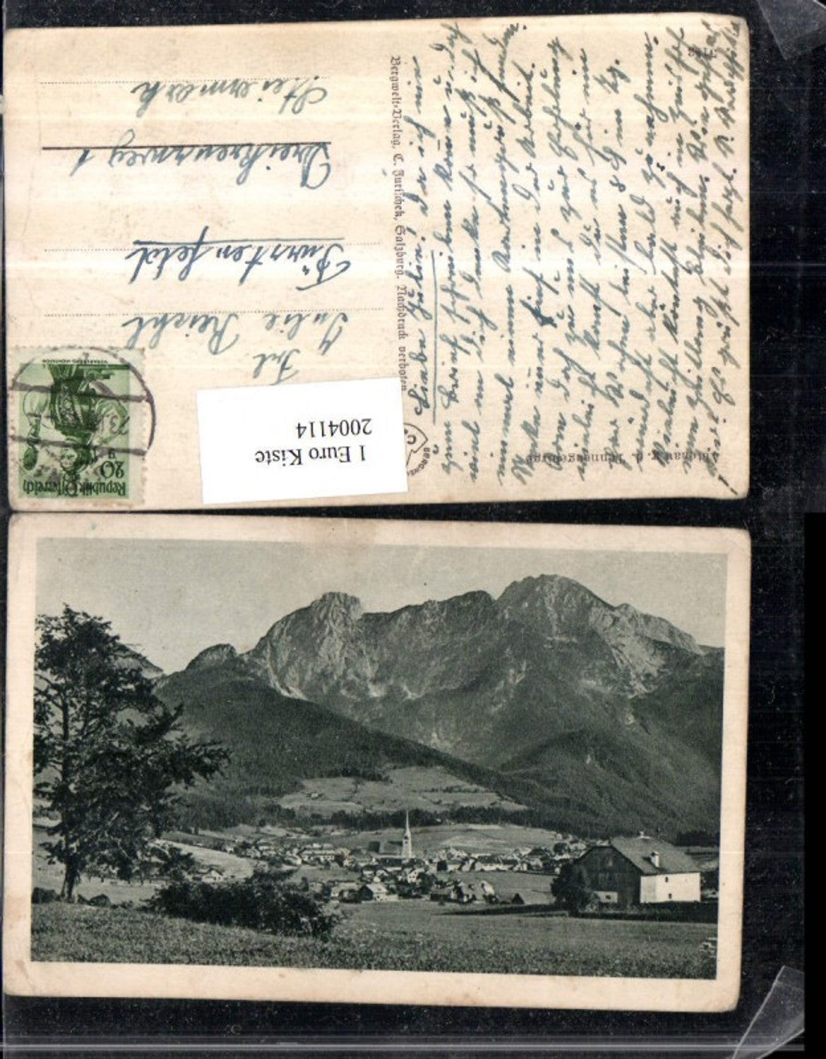 2004114,Abtenau Totale geg. d. Tennengebirge