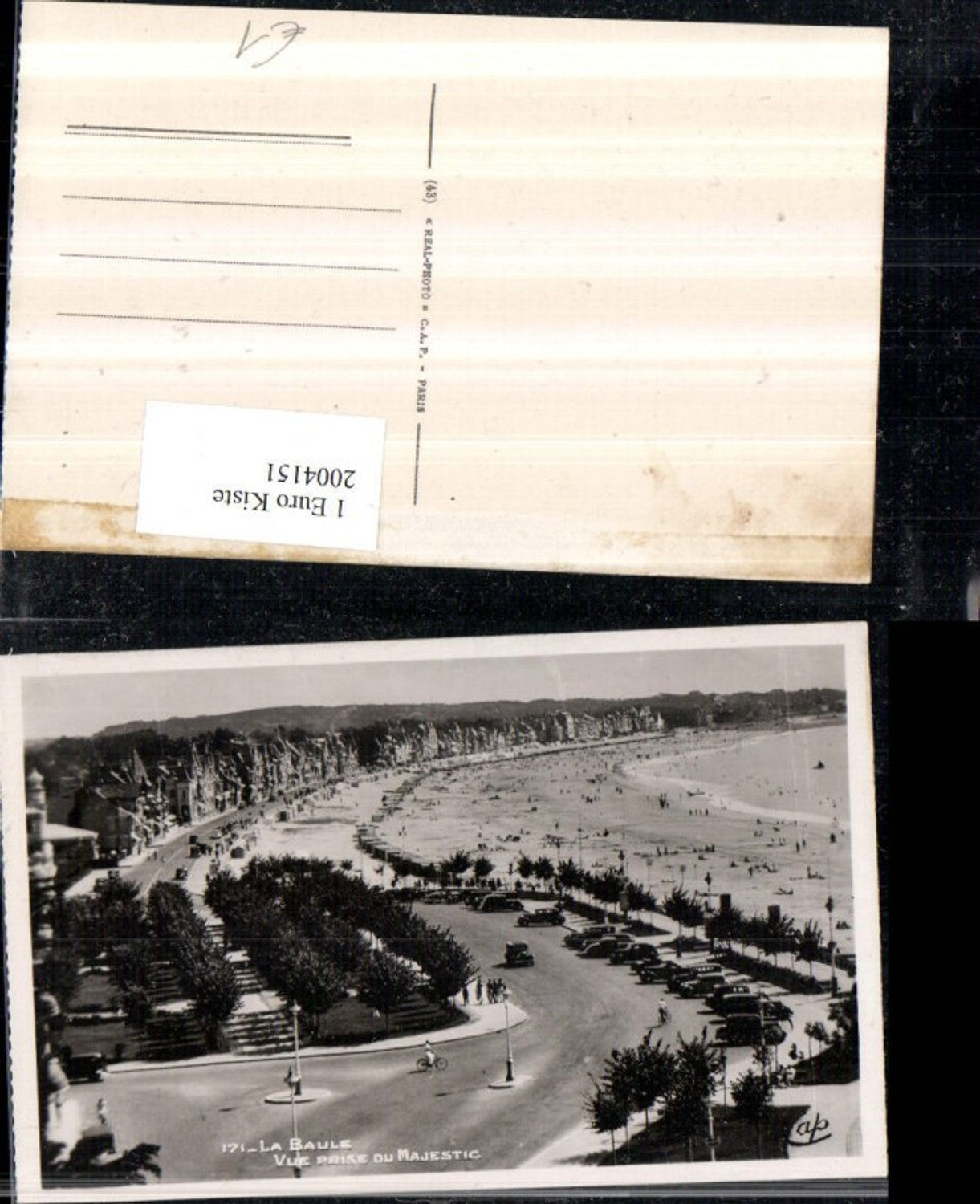 2004151,La Baule vue Prise du Majestic Strand