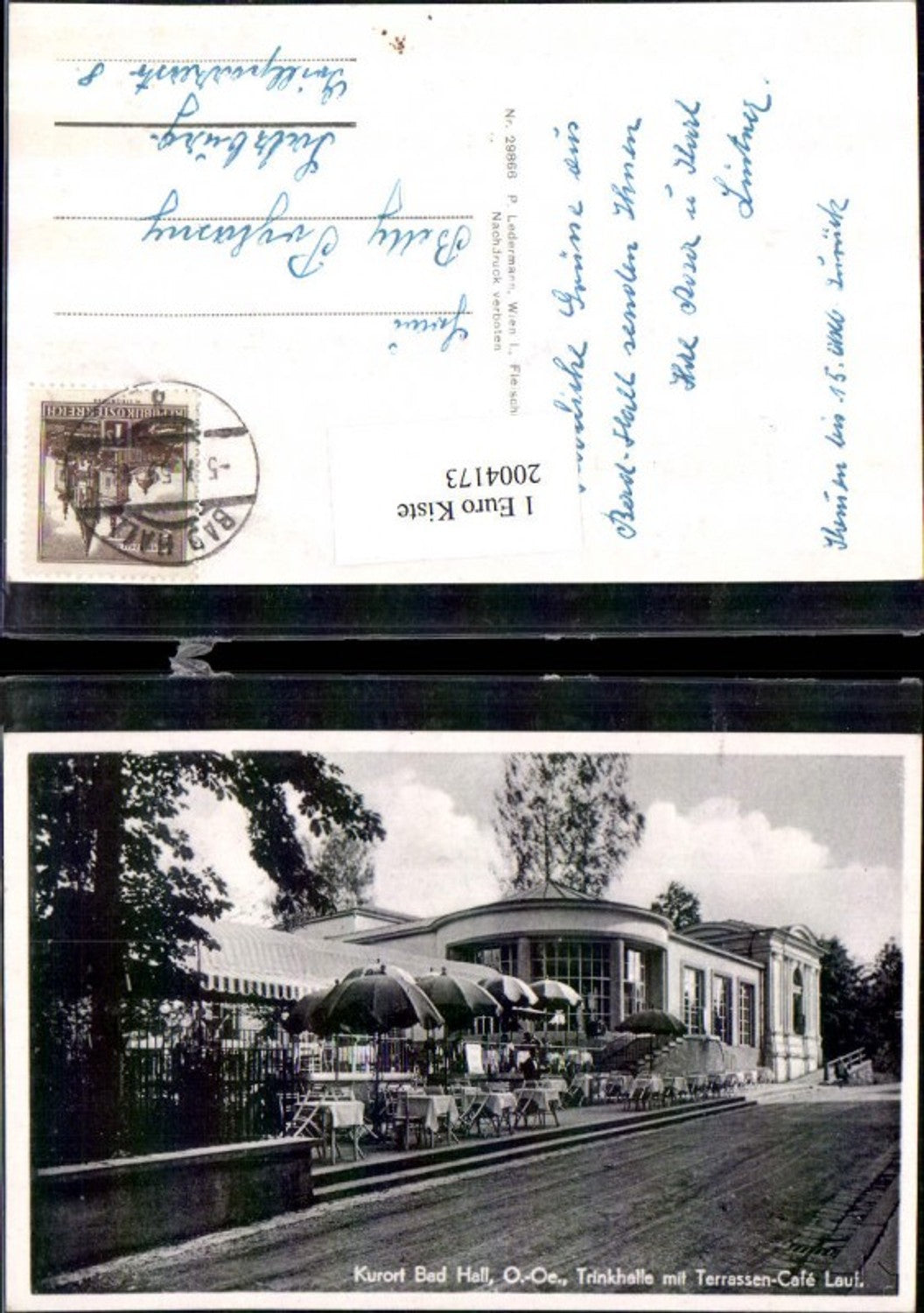 2004173,Bad Hall Trinkhalle m. Terrassen-Cafe Lauf