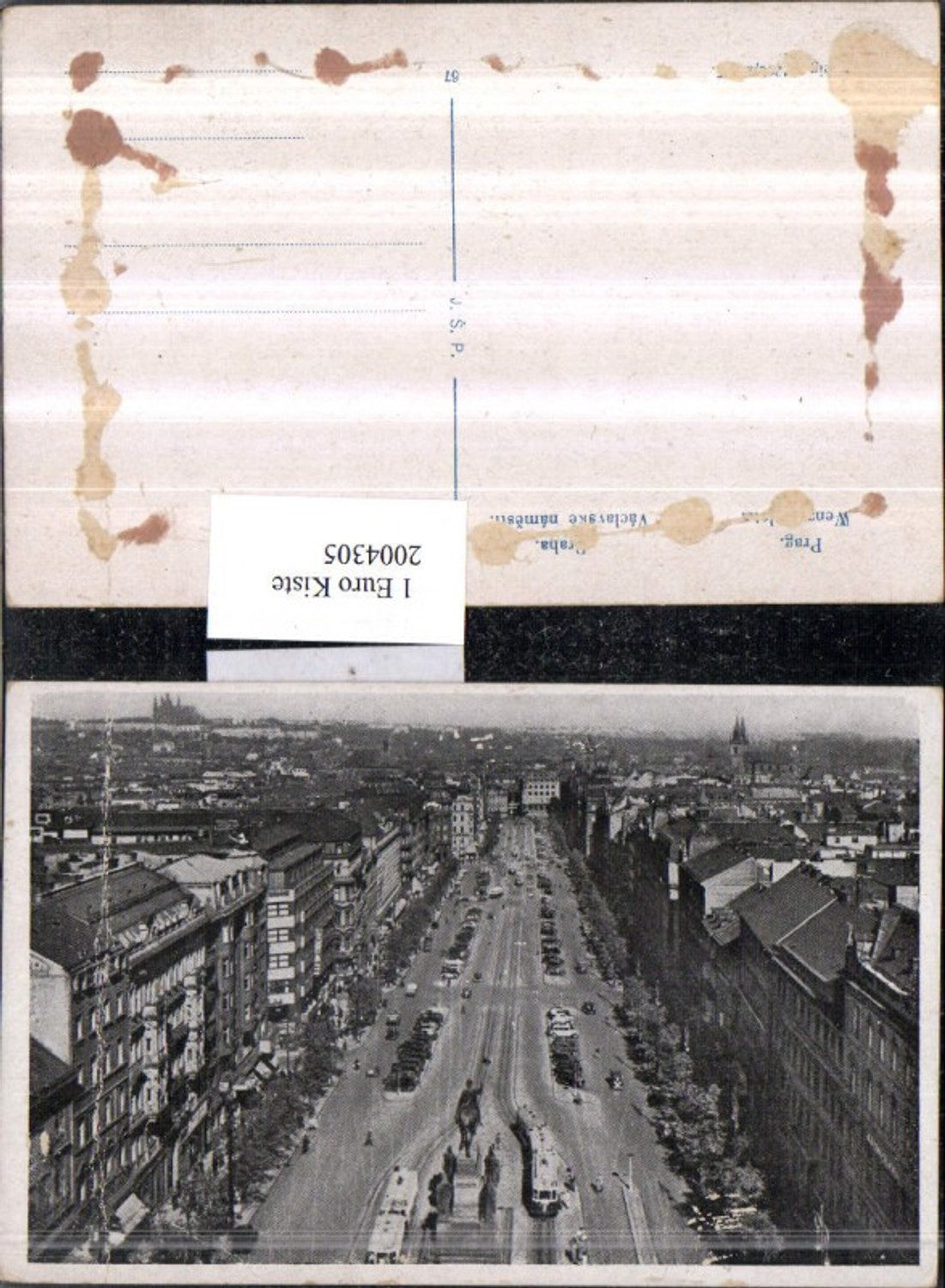 2004305,Prag Praha Wenzelsplatz Totale