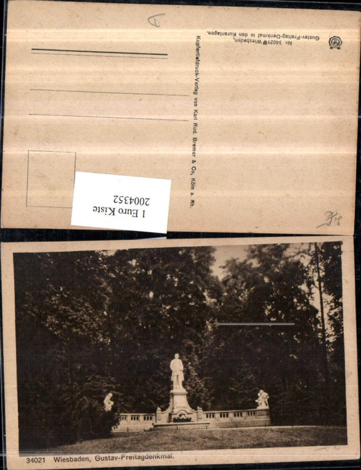 2004352,Wiesbaden Gustav-Freitagdenkmal Denkmal