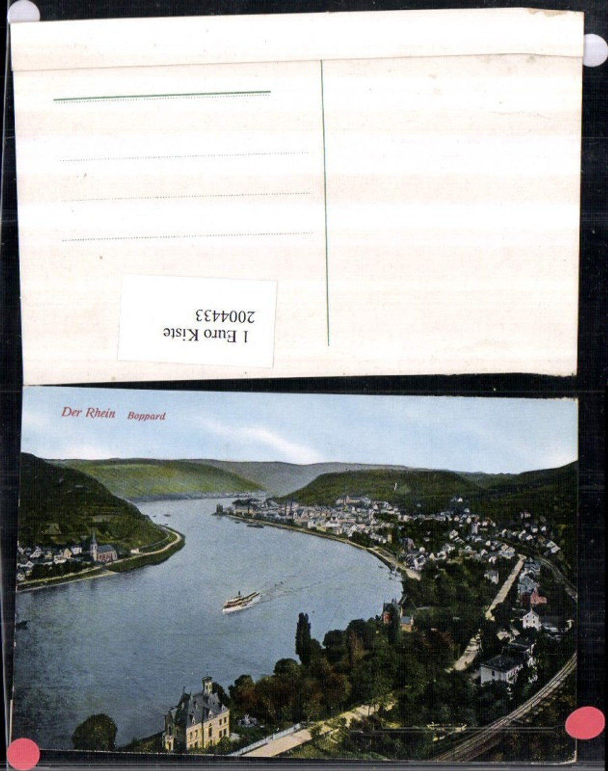 2004433,Der Rhein Boppard Totale