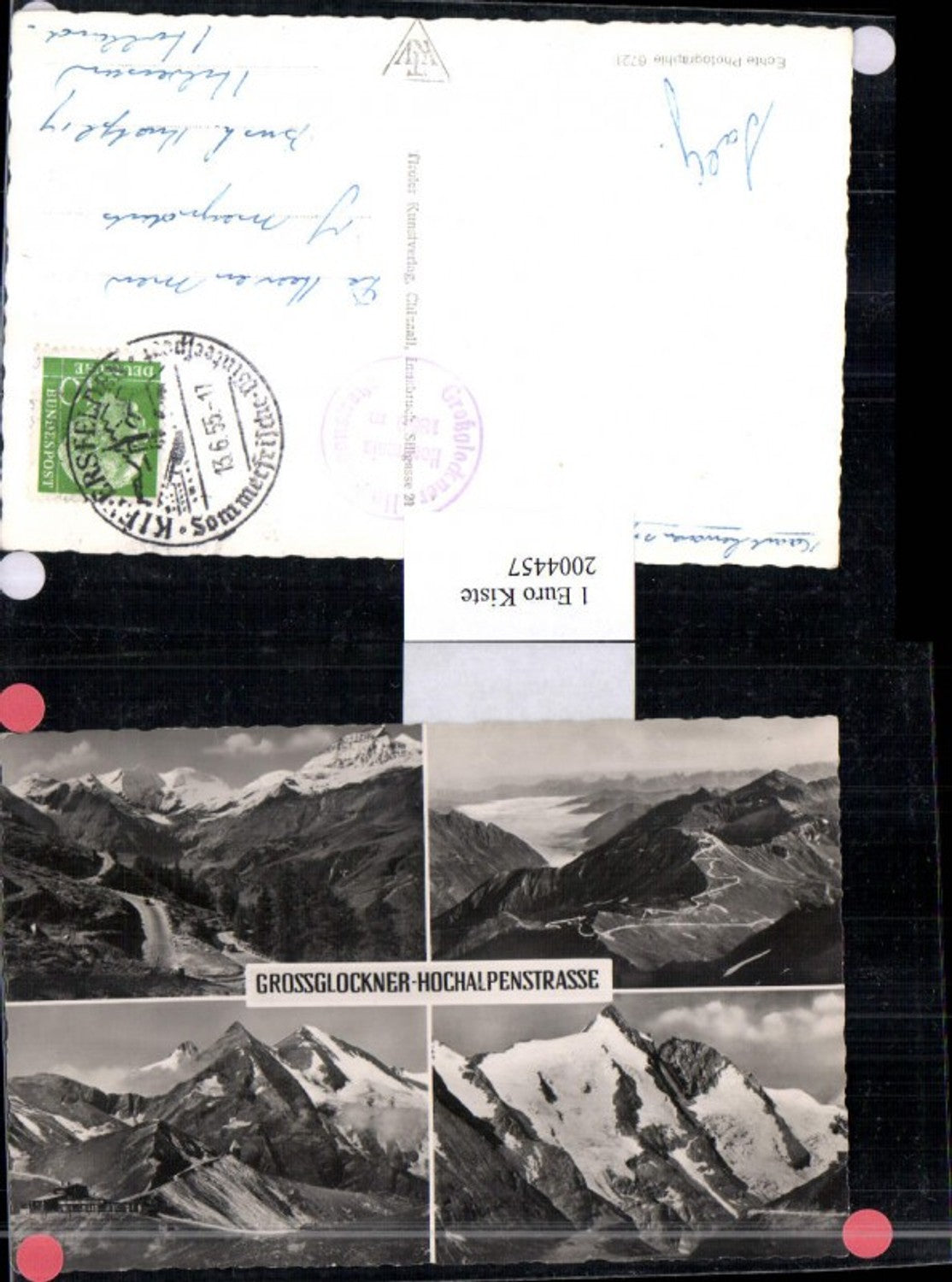 2004457,Großglockner-Hochalpenstraße Gletscher Mehrbildkarte