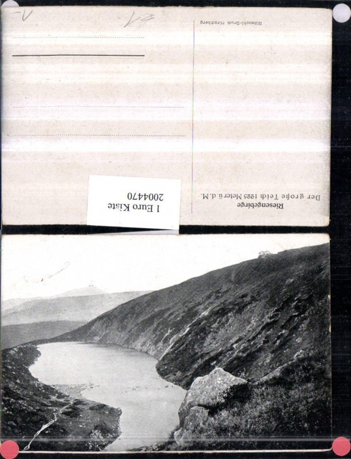 2004470,Riesengebirge Der große Teich b. Spindlermühle