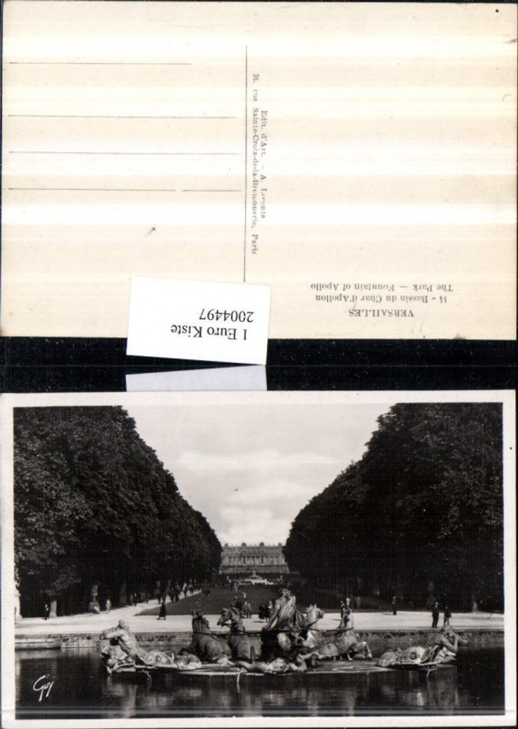 2004497,Versailles Bassin du Char d'Apollon Park