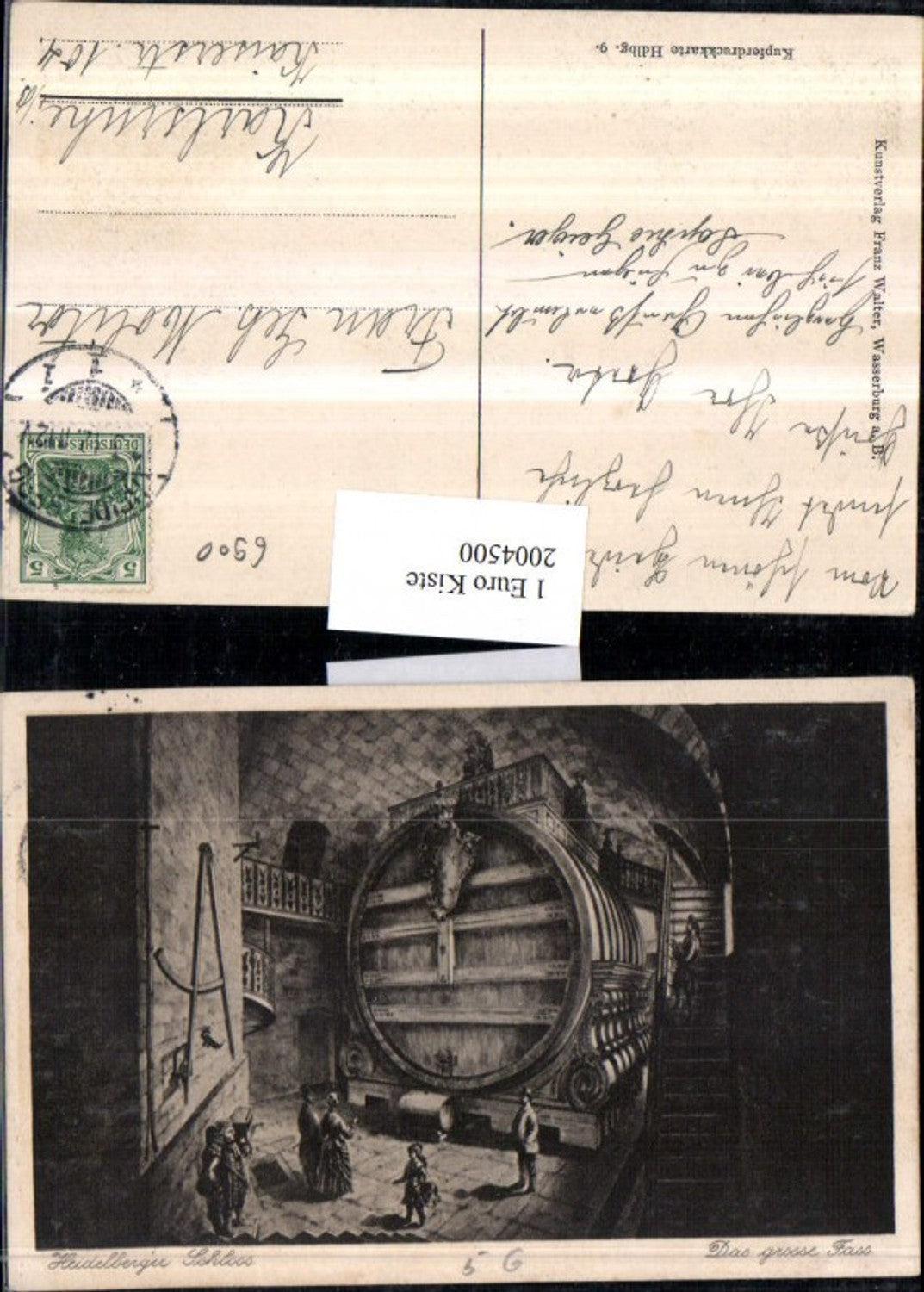 2004500,Heidelberg Schloss Das große Fass