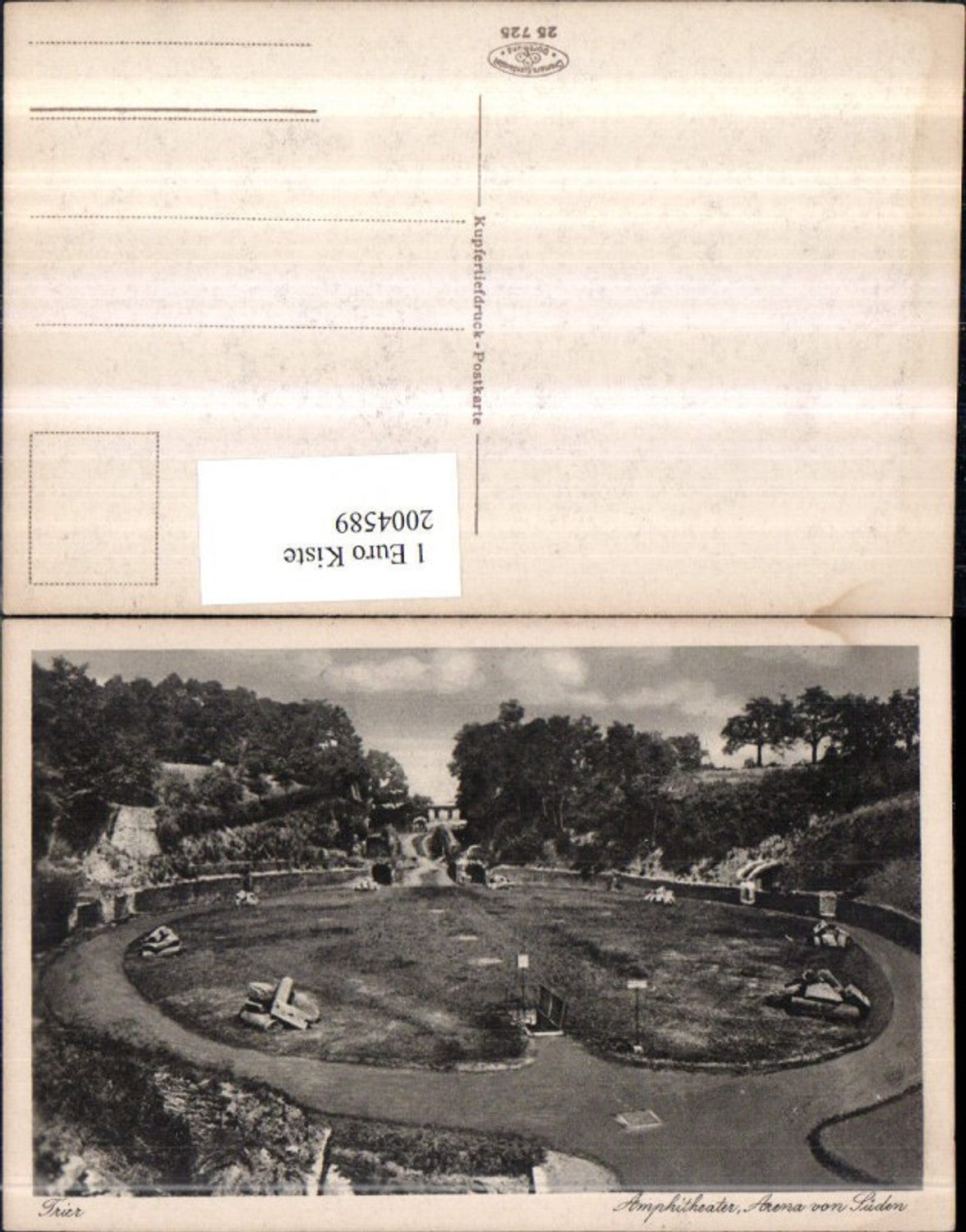 2004589,Trier Amphitheater Arena von Süden