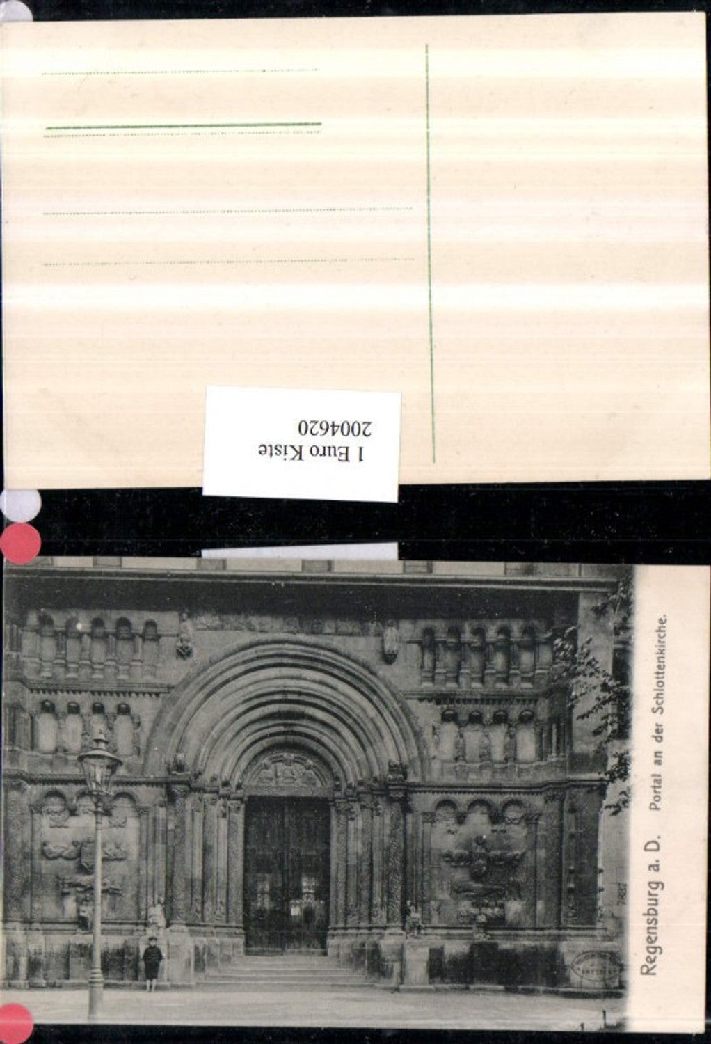 2004620,Regensburg an d. Donau Portal an d. Schlottenkirche