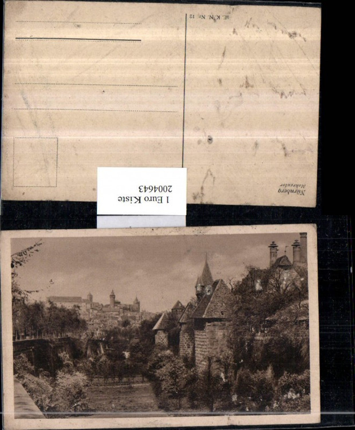 2004643,Nürnberg Mohrentor Stadtmauer Türme