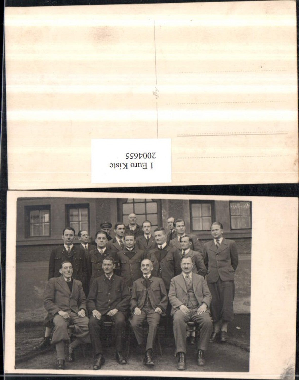 2004655,Foto AK Männer im Anzug Gruppenfoto