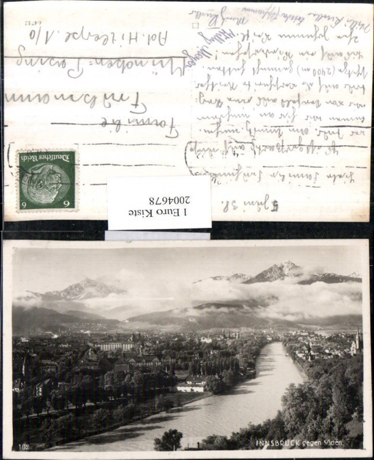 2004678,Innsbruck Totale geg. Süden