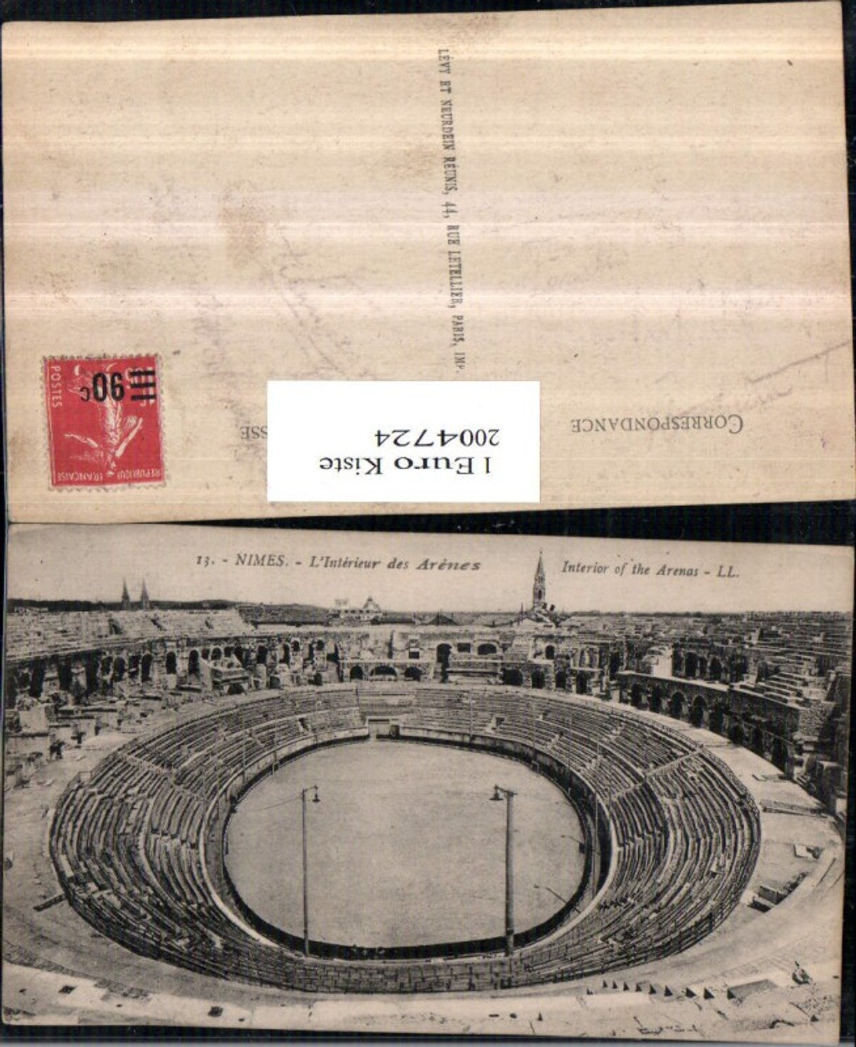 2004724,Nimes Interior of the Arenas Arena