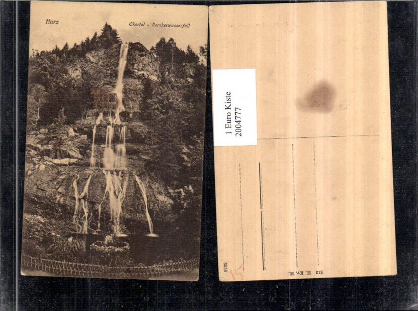 2004777,Harz Okertal Romkerwasserfall Wasserfall