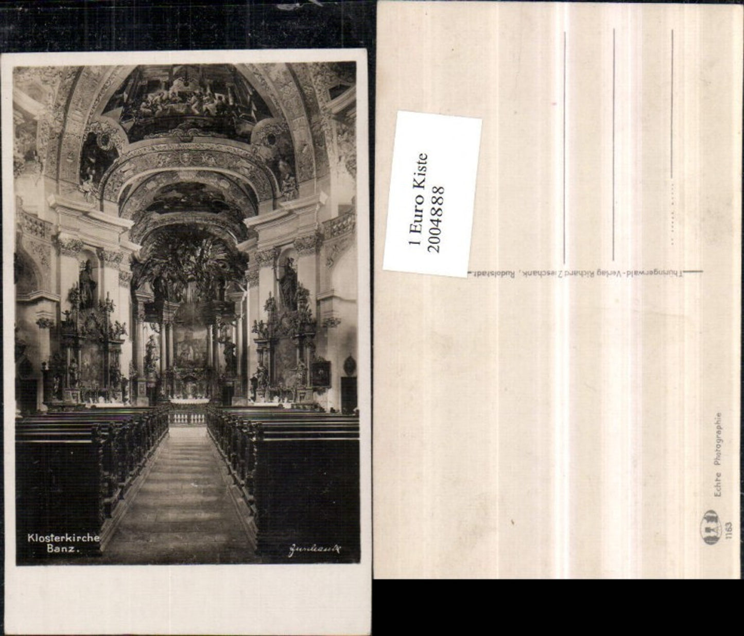 2004888,Klosterkirche Kirche Banz Innenansicht