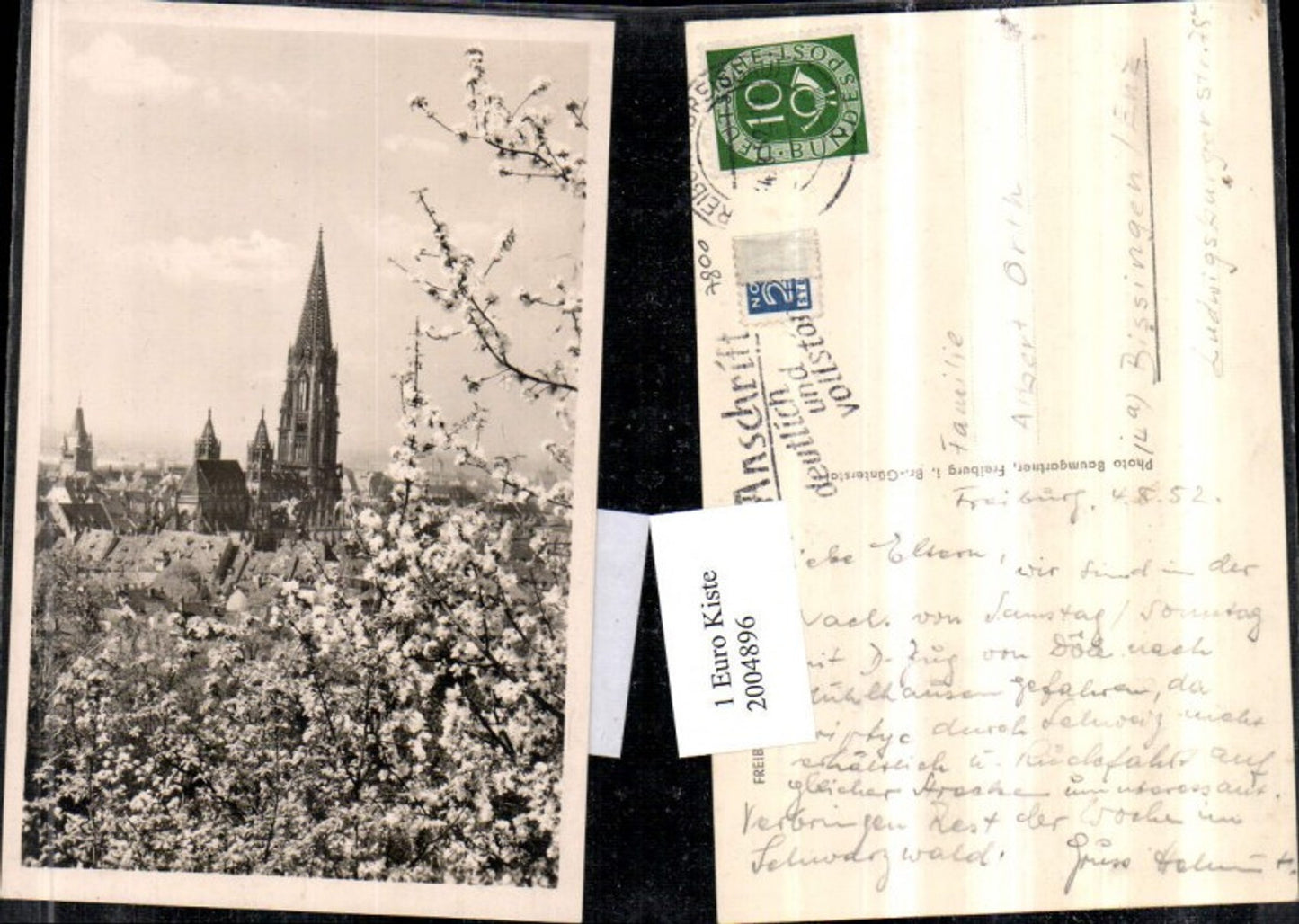 2004896,Freiburg im Breisgau Teilansicht Münster