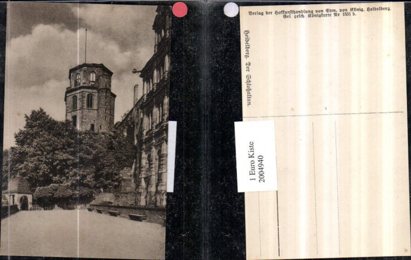 2004940,Heidelberg Der Schlossaltan Turm