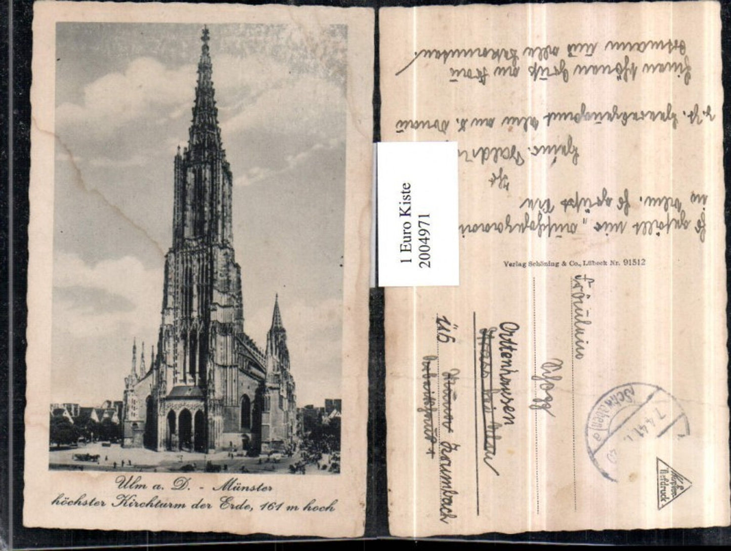 2004971,Ulm an d. Donau Münster Kirche