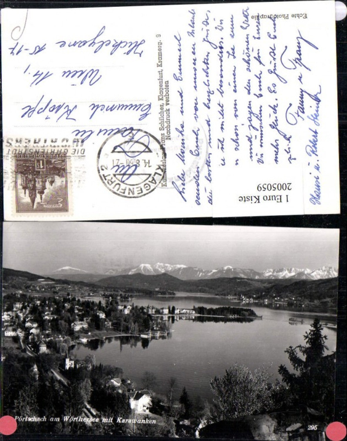 2005059,Pörtschach am Wörthersee Totale m. Karawanken