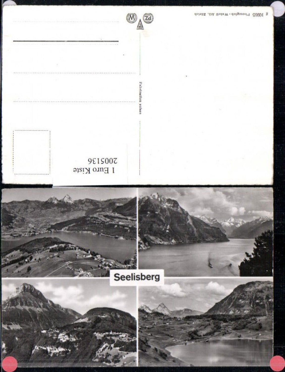 2005136,Seelisberg Totale Bergkulisse Mehrbildkarte Kt Uri