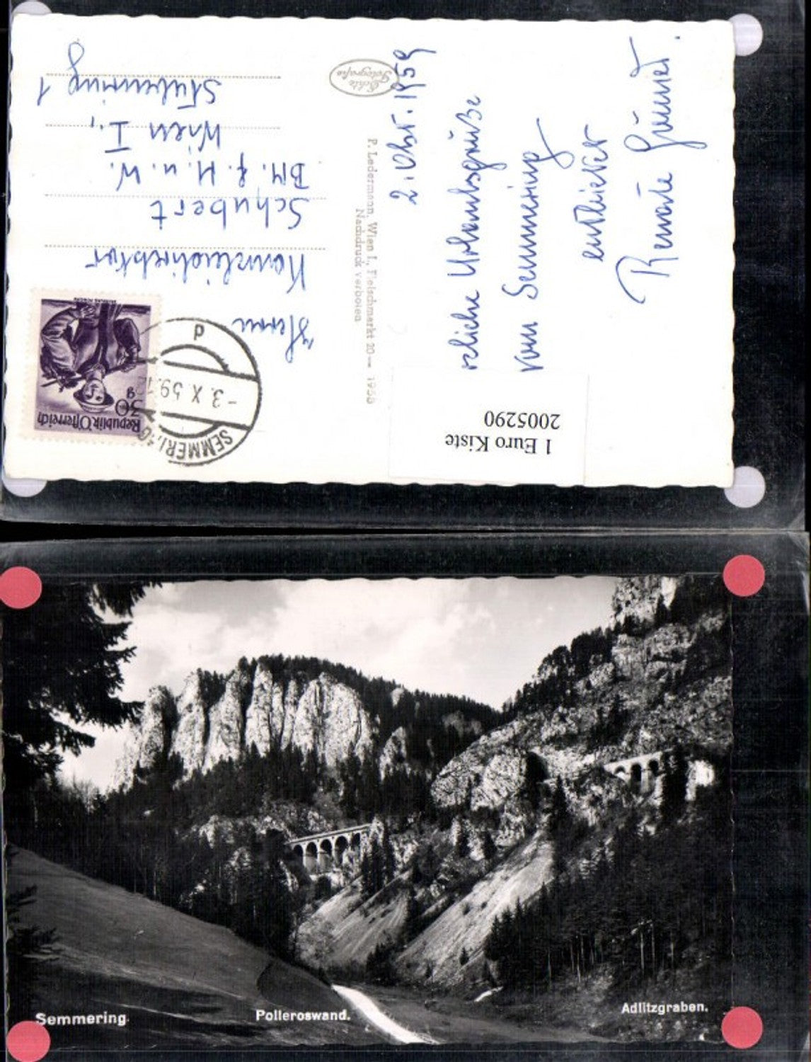 2005290,Semmering Polleroswand Adlitzgraben Partie