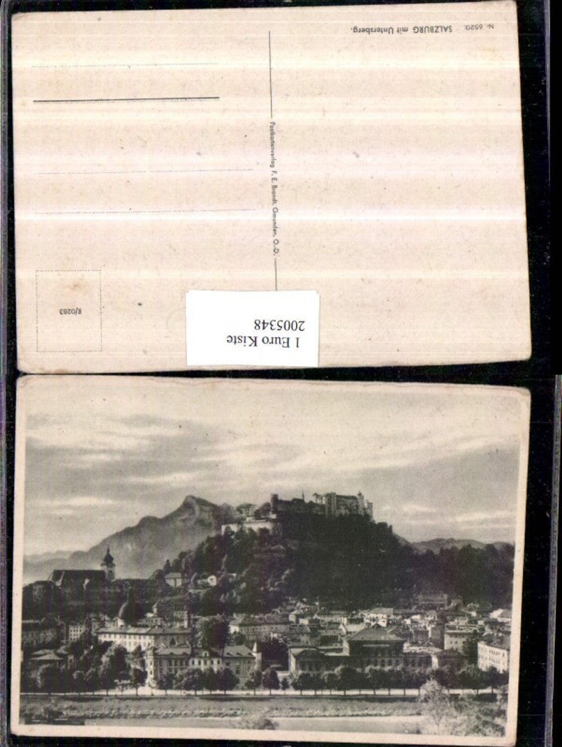 2005348,Salzburg Totale Festung m. Untersberg