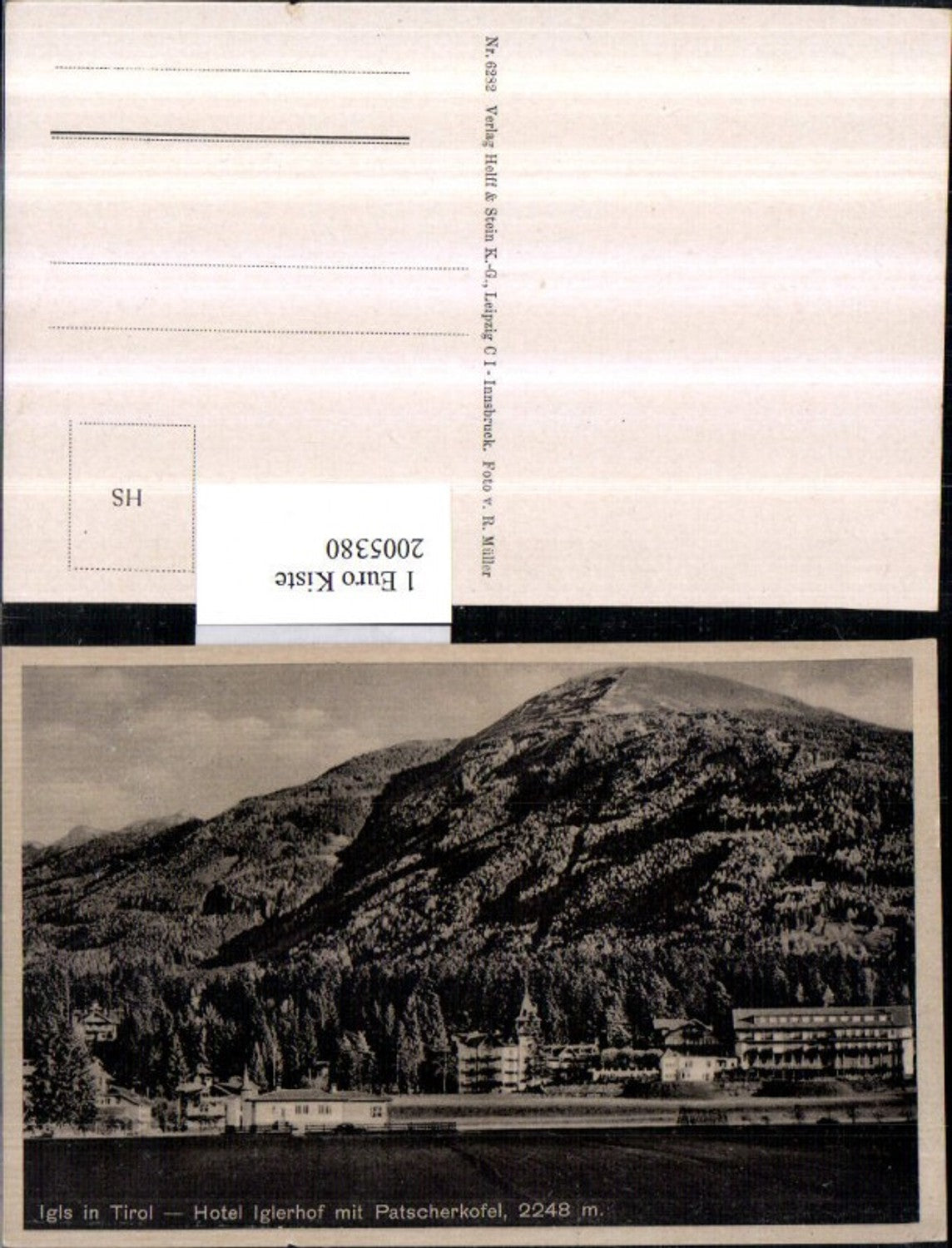 2005380,Igls in Tirol Hotel Iglerhof m. Patscherkofel
