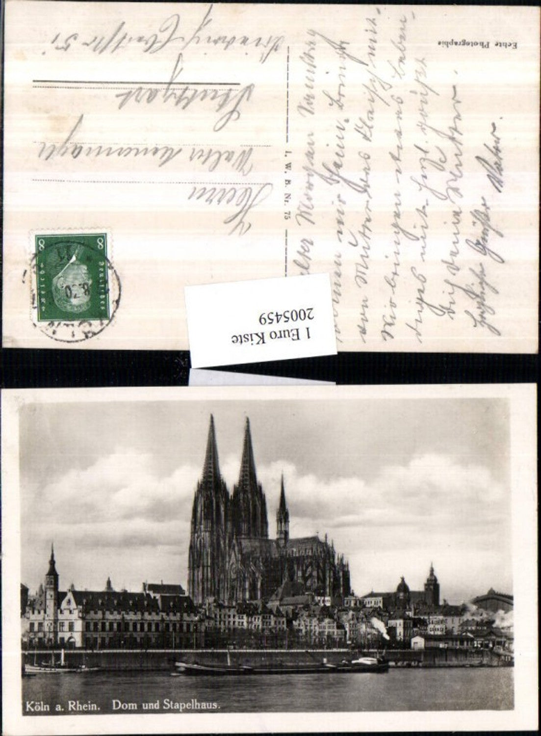 2005459,Köln am Rhein Dom u. Stapelhaus