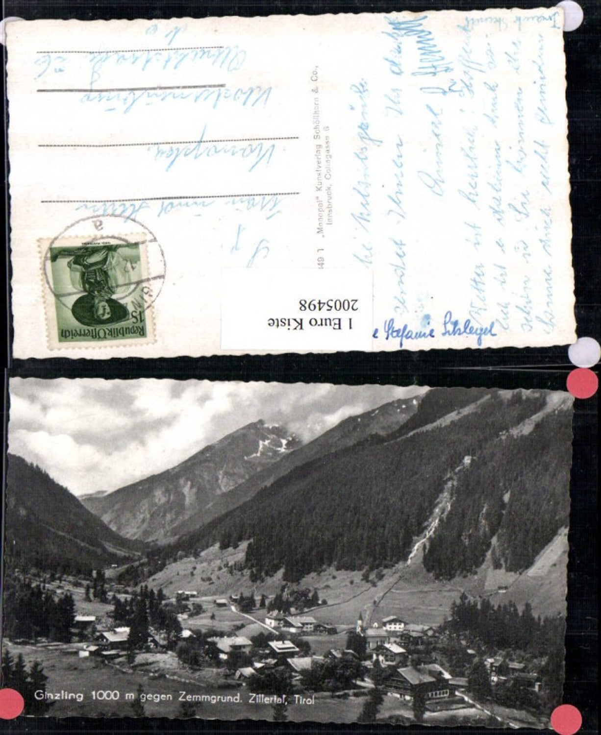 2005498,Ginzling Totale geg. Zemmgrund im Zillertal