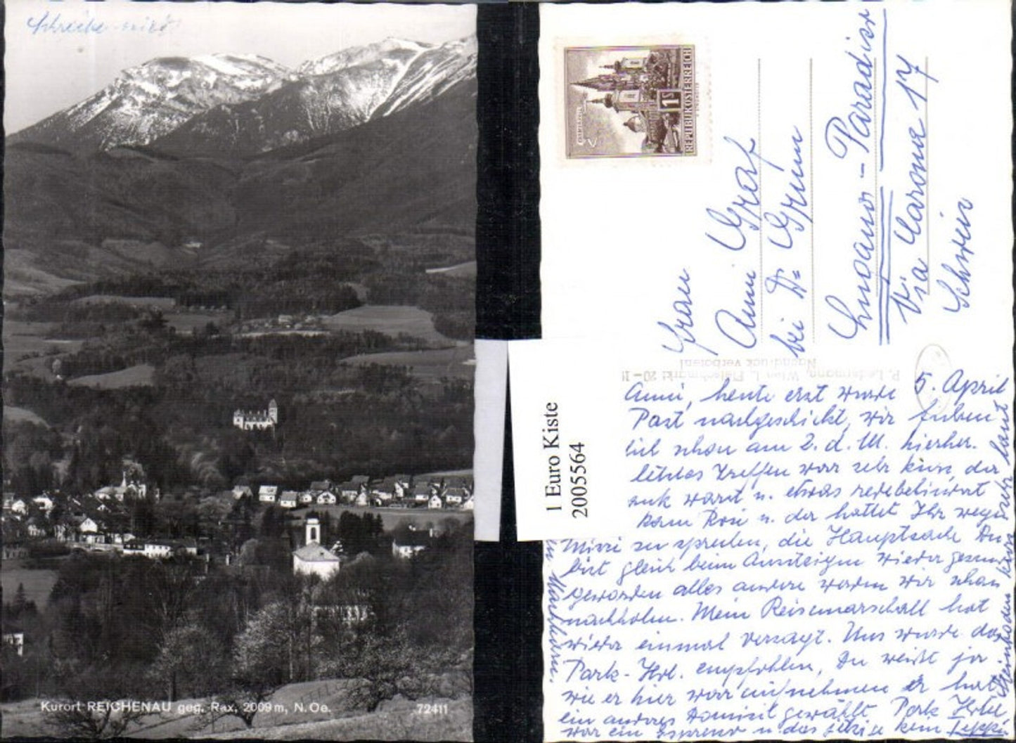 2005564,Reichenau Totale geg. Rax