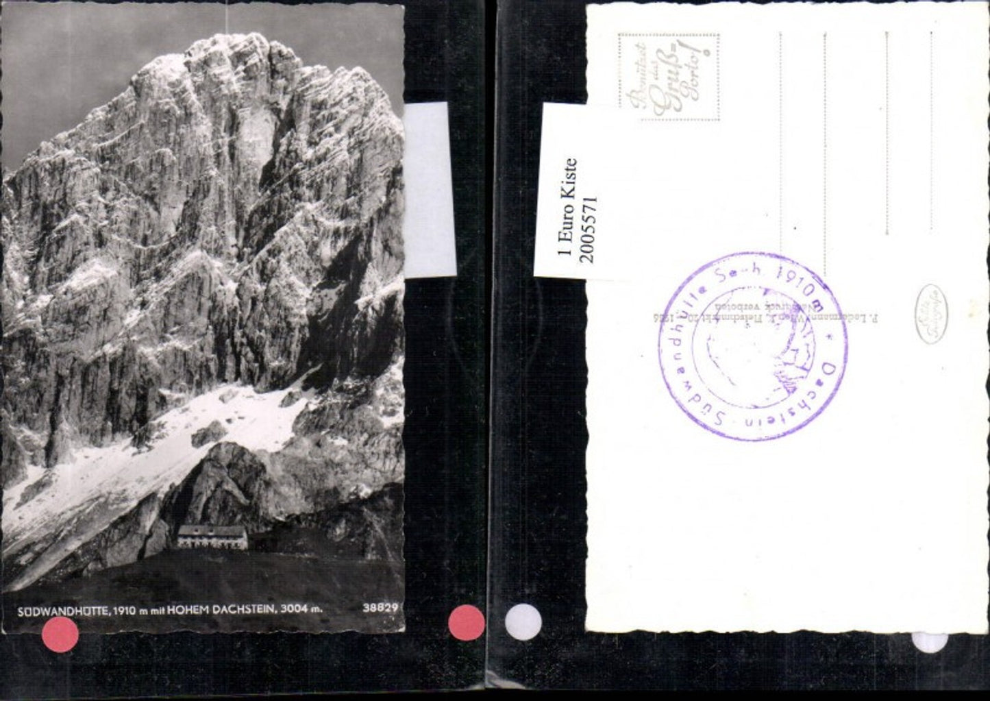 2005571,Südwandhütte Berghütte m. Hohem Dachstein b. Ramsau am Dachstein