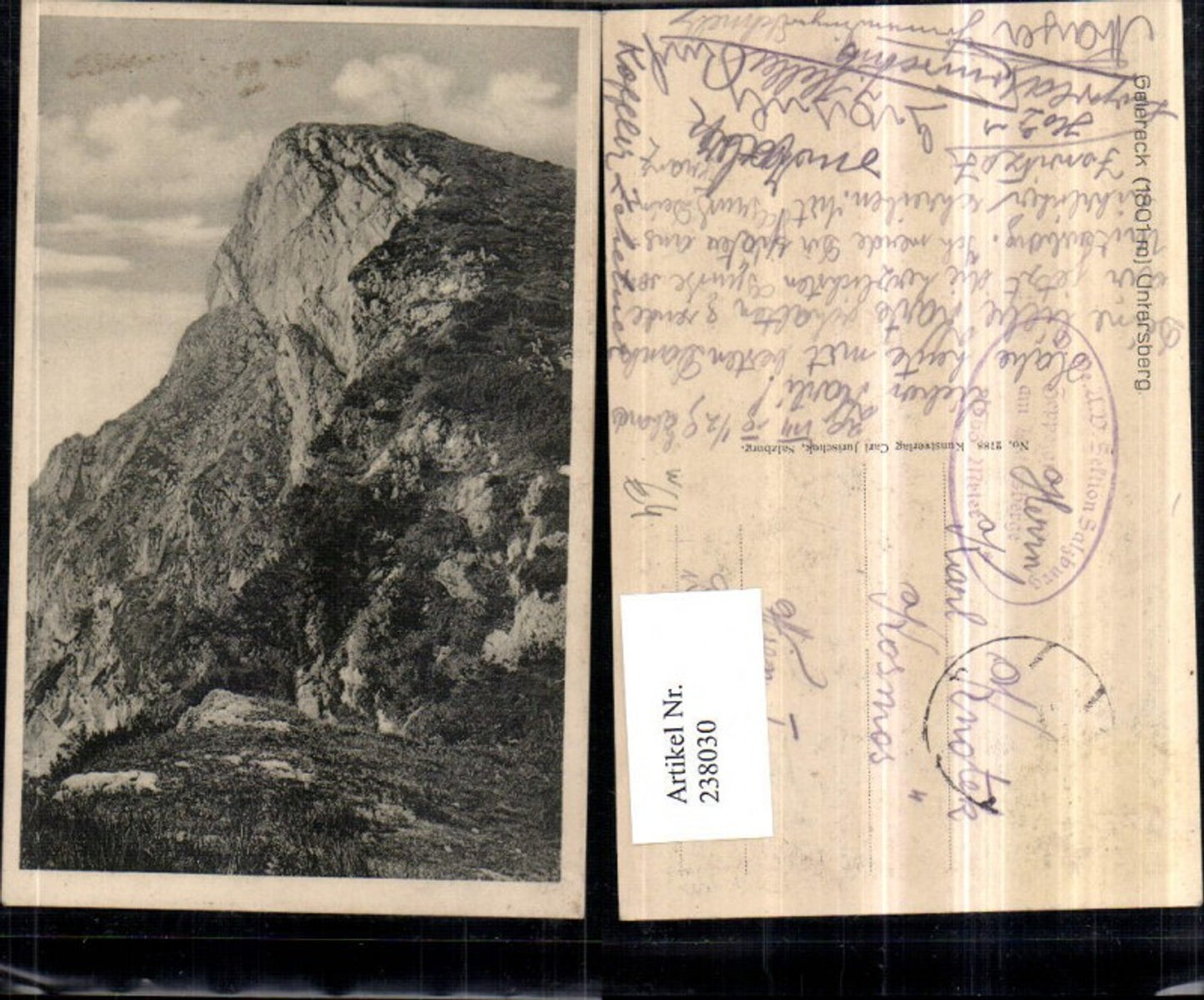 238030,Salzburg Geiereck Untersberg Bergkulisse