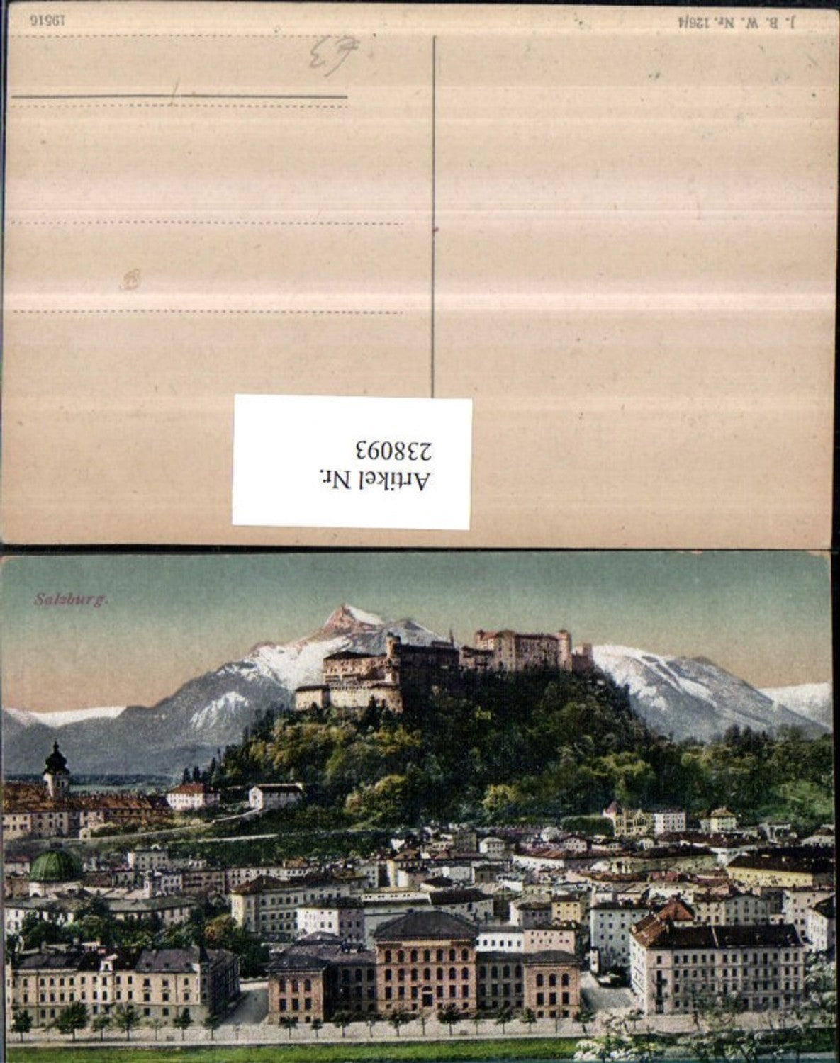 238093,Salzburg Totale m. Festung