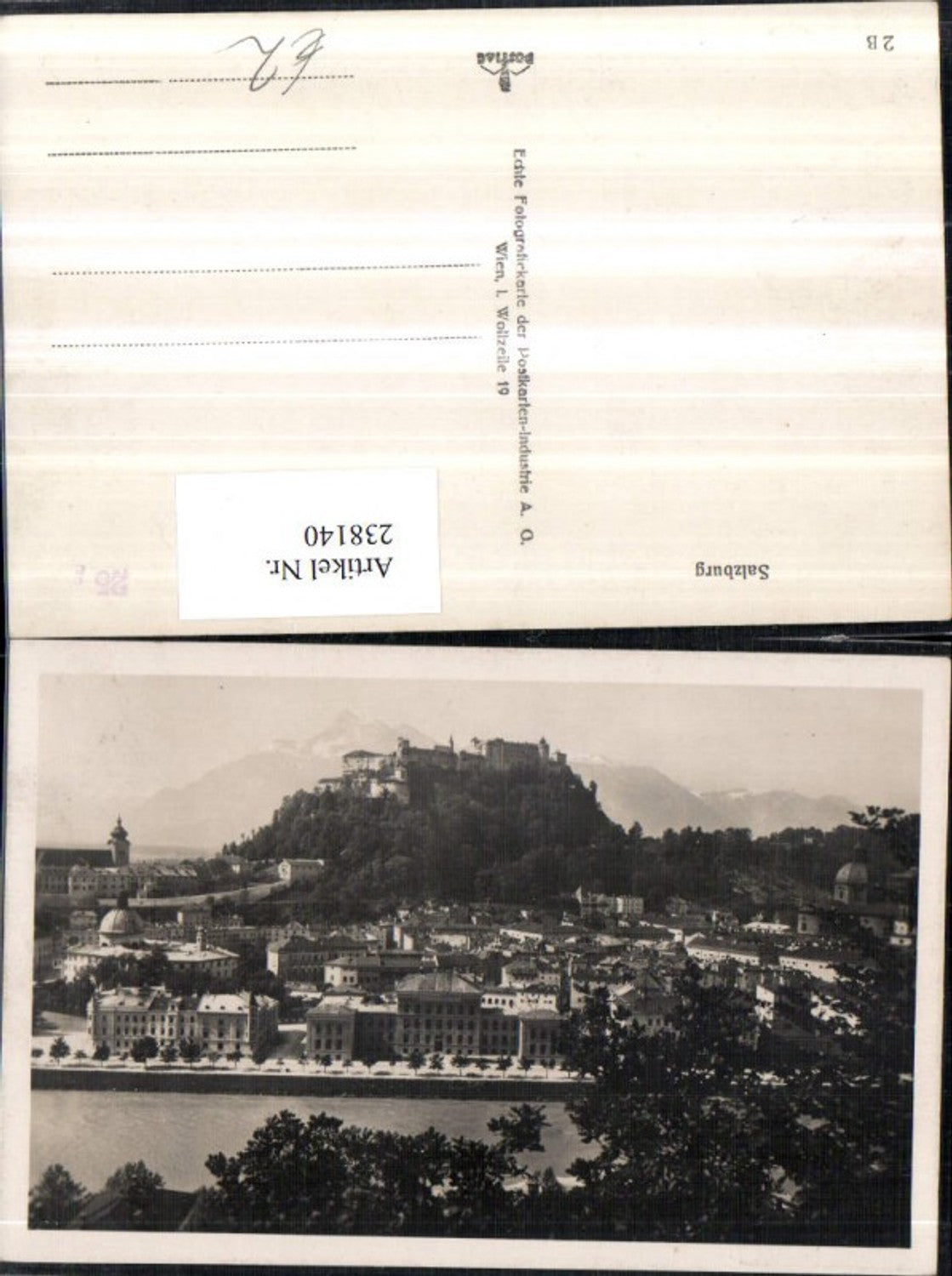 238140,Salzburg Totale m. Festung