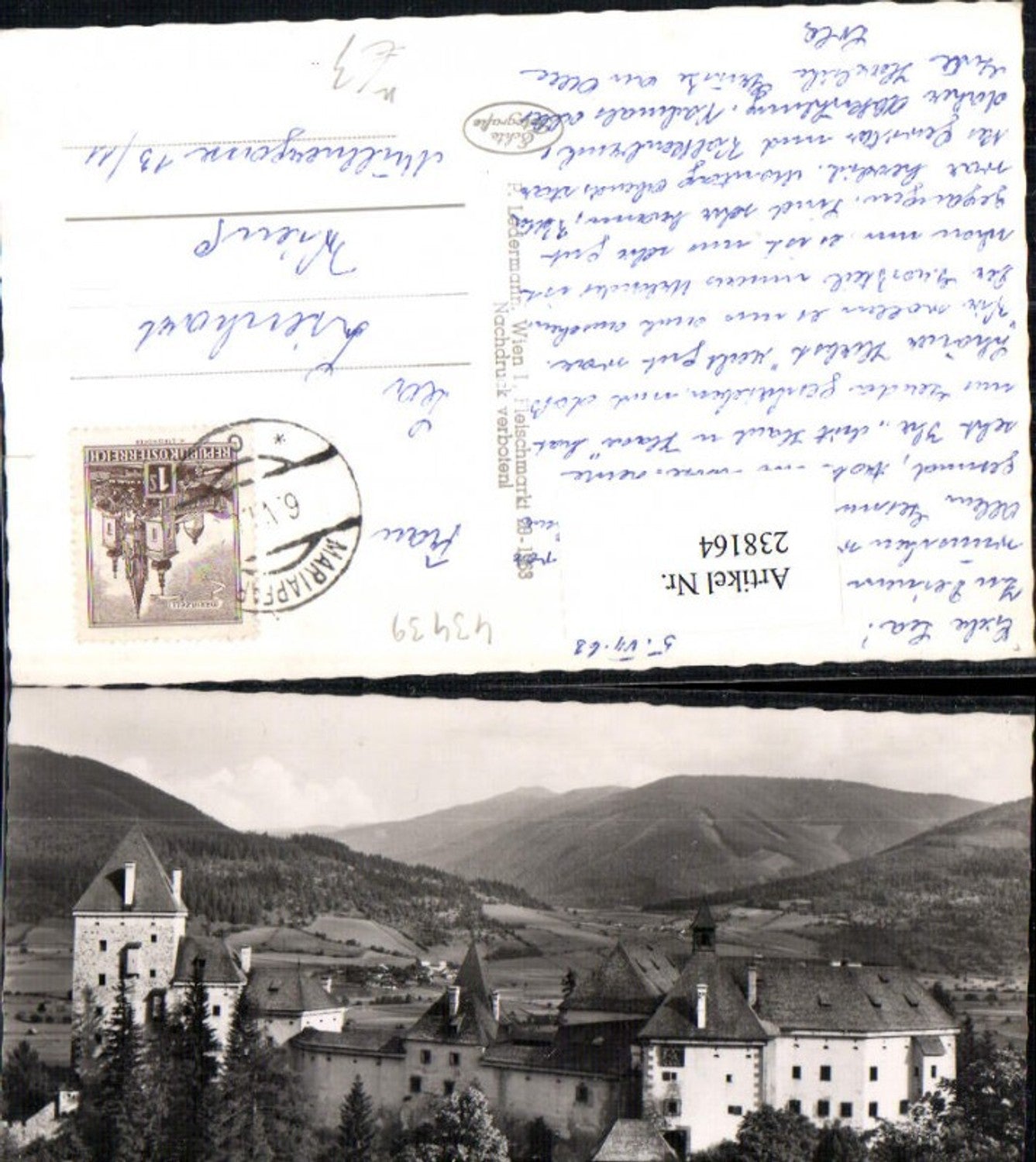 238164,Schloss Moosham im Lungau b. Unternberg im Lungau